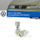 0 Luci posizione LED per VW Sharan  1995-2010: W5W X-Tee W5W (T10) LED X-Tee (Coppia)
