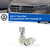 0 Luci posizione LED per VW Touareg CR con luci svolta: W5W X-Tee W5W (T10) LED X-Tee (Coppia)