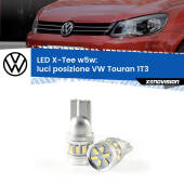 0 Luci posizione LED per VW Touran 1T3 2010-2015: W5W X-Tee W5W (T10) LED X-Tee (Coppia)