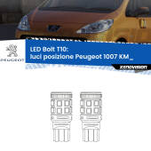0 Luci posizione LED Peugeot 1007 KM_ 2005-2009: T10 Bolt T10: LED Bolt 6000k (Coppia)