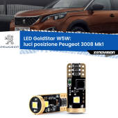 0 Luci posizione LED Peugeot 3008 Mk1 2008-2012: T10 GoldStar T10 (W5W) Goldstar Coppia LED Canbus Next Gen
