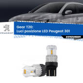0 Luci posizione LED Peugeot 301 con luci diurne: T20 Bolt T20: Bolt LED 6000k (Coppia)