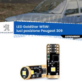 0 Luci posizione LED Peugeot 309 1989-1993: T10 GoldStar T10 (W5W) Goldstar Coppia LED Canbus Next Gen