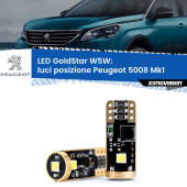 0 Luci posizione LED Peugeot 5008 Mk1 2009-2012: T10 GoldStar T10 (W5W) Goldstar Coppia LED Canbus Next Gen