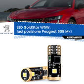 0 Luci posizione LED Peugeot 508 Mk1 2010-2014: T10 GoldStar T10 (W5W) Goldstar Coppia LED Canbus Next Gen