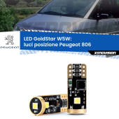 0 Luci posizione LED Peugeot 806 1994-2002: T10 GoldStar T10 (W5W) Goldstar Coppia LED Canbus Next Gen