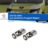 0 Luci posizione LED Peugeot Bipper 2008in poi: W5W Fly W5W: Lampadine LED Fly 6000k (Coppia)