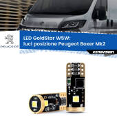 0 Luci posizione LED Peugeot Boxer Mk2 2002-2005: T10 GoldStar T10 (W5W) Goldstar Coppia LED Canbus Next Gen