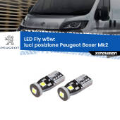 0 Luci posizione LED Peugeot Boxer Mk2 2002-2005: W5W Fly W5W: Lampadine LED Fly 6000k (Coppia)