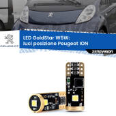 0 Luci posizione LED Peugeot ION 2010-2019: T10 GoldStar T10 (W5W) Goldstar Coppia LED Canbus Next Gen