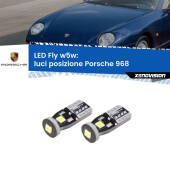 0 Luci posizione LED Porsche 968  1991-1995: W5W Fly W5W: Lampadine LED Fly 6000k (Coppia)