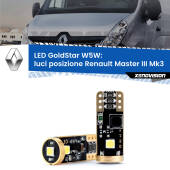 0 Luci posizione LED Renault Master III Mk3 2010in poi: T10 GoldStar T10 (W5W) Goldstar Coppia LED Canbus Next Gen