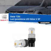 0 Luci posizione LED Seat Ibiza V 6F 2017in poi: T20 Bolt T20: Bolt LED 6000k (Coppia)