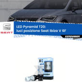 0 Luci posizione LED Seat Ibiza V 6F 2017in poi: T20 Pyramid T20 (7443 7440): XE Pyramid LED Kit per Luci Diurne DRL