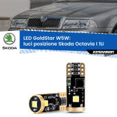 0 Luci posizione LED Skoda Octavia I 1U 1996-2010: T10 GoldStar T10 (W5W) Goldstar Coppia LED Canbus Next Gen