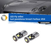 0 Luci posizione LED Smart Forfour 454 2004-2006: W5W Fly W5W: Lampadine LED Fly 6000k (Coppia)