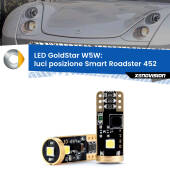 0 Luci posizione LED Smart Roadster 452 2003-2005: T10 GoldStar T10 (W5W) Goldstar Coppia LED Canbus Next Gen