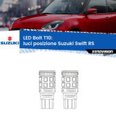 0 Luci posizione LED Suzuki Swift RS 2005-2010: T10 Bolt T10: LED Bolt 6000k (Coppia)