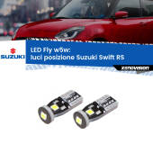 0 Luci posizione LED Suzuki Swift RS 2005-2010: W5W Fly W5W: Lampadine LED Fly 6000k (Coppia)