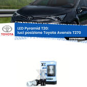 0 Luci posizione LED Toyota Avensis T270 2011-2018: T20 Pyramid T20 (7443 7440): XE Pyramid LED Kit per Luci Diurne DRL