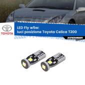 0 Luci posizione LED Toyota Celica T200 1993-1999: W5W Fly W5W: Lampadine LED Fly 6000k (Coppia)
