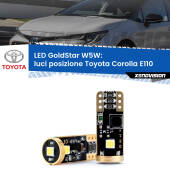 0 Luci posizione LED Toyota Corolla E110 1997-2001: T10 GoldStar T10 (W5W) Goldstar Coppia LED Canbus Next Gen