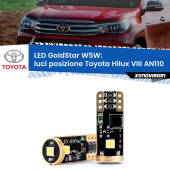 0 Luci posizione LED Toyota Hilux VIII AN110 2015in poi: T10 GoldStar T10 (W5W) Goldstar Coppia LED Canbus Next Gen