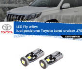 0 Luci posizione LED Toyota Land cruiser J70 1984-1996: W5W Fly W5W: Lampadine LED Fly 6000k (Coppia)