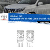 0 Luci posizione LED Toyota Land cruiser J80 1990-1997: T10 Bolt T10: LED Bolt 6000k (Coppia)