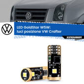 0 Luci posizione LED VW Crafter  senza luci diurne: T10 GoldStar T10 (W5W) Goldstar Coppia LED Canbus Next Gen