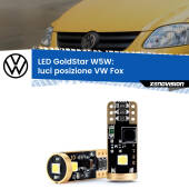 0 Luci posizione LED VW Fox 2003-2014: T10 GoldStar T10 (W5W) Goldstar Coppia LED Canbus Next Gen