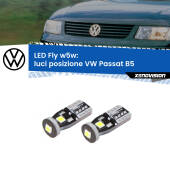 0 Luci posizione LED VW Passat B5 1996-2000: W5W Fly W5W: Lampadine LED Fly 6000k (Coppia)