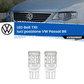 0 Luci posizione LED VW Passat B6 2005-2010: T10 Bolt T10: LED Bolt 6000k (Coppia)