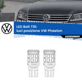 0 Luci posizione LED VW Phaeton  2002-2016: T10 Bolt T10: LED Bolt 6000k (Coppia)