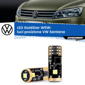 0 Luci posizione LED VW Santana 1995-2012: T10 GoldStar T10 (W5W) Goldstar Coppia LED Canbus Next Gen