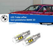 0 Luci posizione LED W5W BMW Z3  1997-2003 W5W Tube W5W: Lampadine LED Tube 6000k (Coppia)