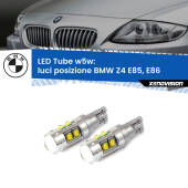 0 Luci posizione LED W5W BMW Z4 E85, E86 2003-2008 W5W Tube W5W: Lampadine LED Tube 6000k (Coppia)