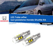 0 Luci posizione LED W5W Honda Shuttle RA 1994-2004 W5W Tube W5W: Lampadine LED Tube 6000k (Coppia)