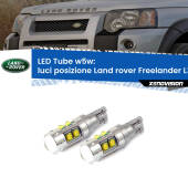 0 Luci posizione LED W5W Land rover Freelander L314 1998-2006 W5W Tube W5W: Lampadine LED Tube 6000k (Coppia)