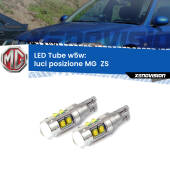 0 Luci posizione LED W5W MG  ZS  2001-2005 W5W Tube W5W: Lampadine LED Tube 6000k (Coppia)