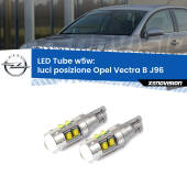 0 Luci posizione LED W5W Opel Vectra B J96 1995-2002 W5W Tube W5W: Lampadine LED Tube 6000k (Coppia)