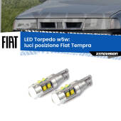 0 Luci posizione LED W5W Fiat Tempra 1990-1996 W5W Tube W5W: Lampadine LED Tube 6000k (Coppia)