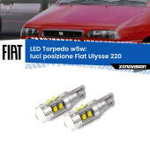 0 Luci posizione LED W5W Fiat Ulysse 220 1994-2002 W5W Tube W5W: Lampadine LED Tube 6000k (Coppia)