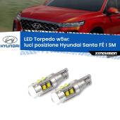 W5W: Lampadine LED Tube 6000k (Coppia)