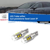 W5W: Lampadine LED Tube 6000k (Coppia)