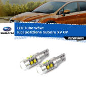 0 Luci posizione LED W5W Subaru XV GP 2012-2016 W5W Tube W5W: Lampadine LED Tube 6000k (Coppia)
