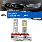 0 Luci svolta LED Audi A3 8V 2013 - 2020: Nava 20,000Lm H11: Kit LED Nava 20.000Lumen