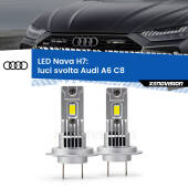 0 Luci svolta LED Audi A6 C8 2018 in poi: H7 Nava H7: Kit LED Nava 20.000Lumen