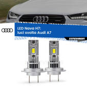 0 Luci svolta LED Audi A7 2010 - 2018: H7 Nava H7: Kit LED Nava 20.000Lumen