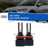 0 Luci svolta LED Audi Q3 2011 - 2018: Twist 11,000Lm H11: Kit LED Twist 11.000Lm
